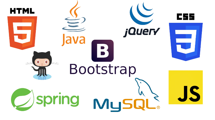 an image with a bunch of technologies listed